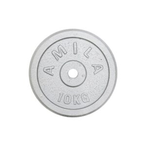 δίσκοι - βάρη εμαγιέ 10 kg -44480-